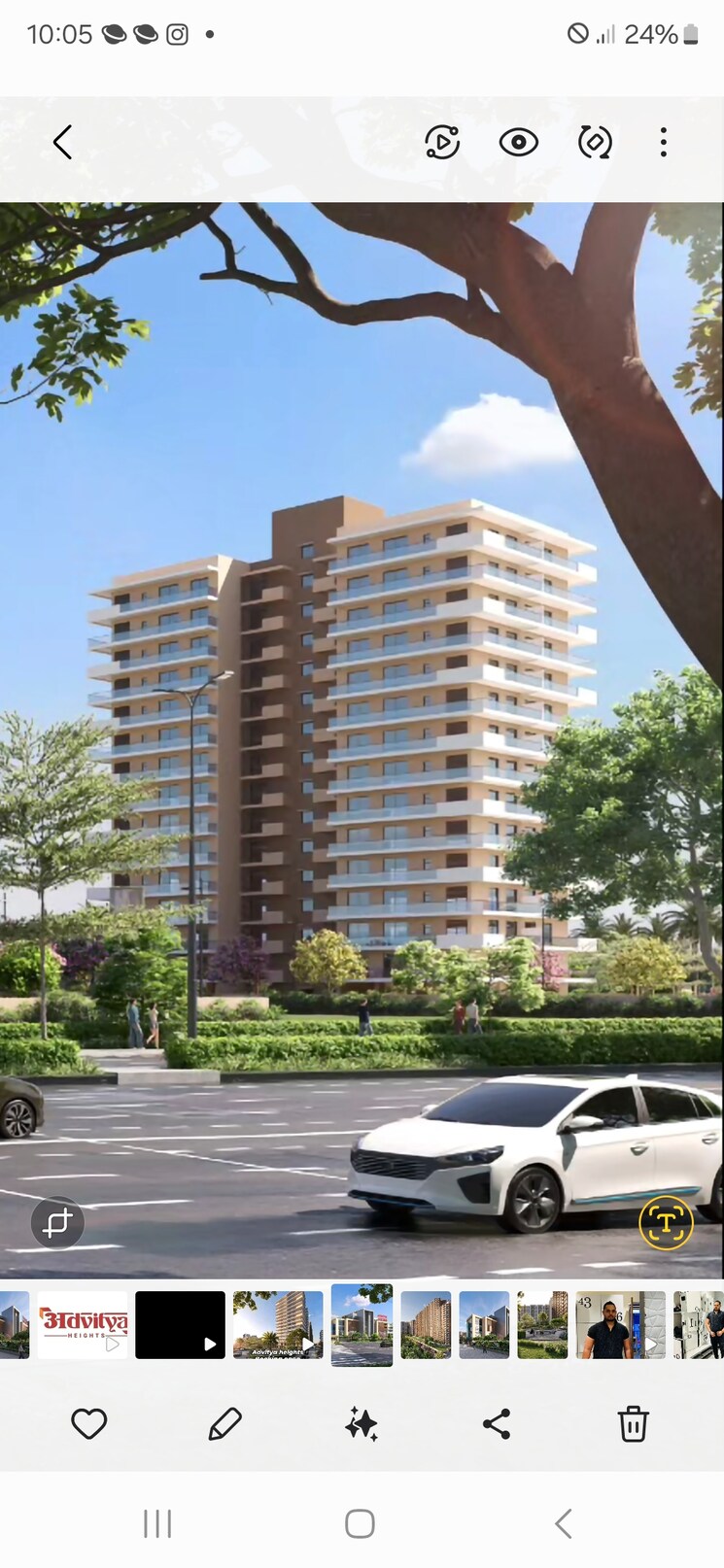 Exterior View, advitya-homes 2 Bedroom 615 Sq.Ft. Apartment In Sector 143 Faridabad 9049194