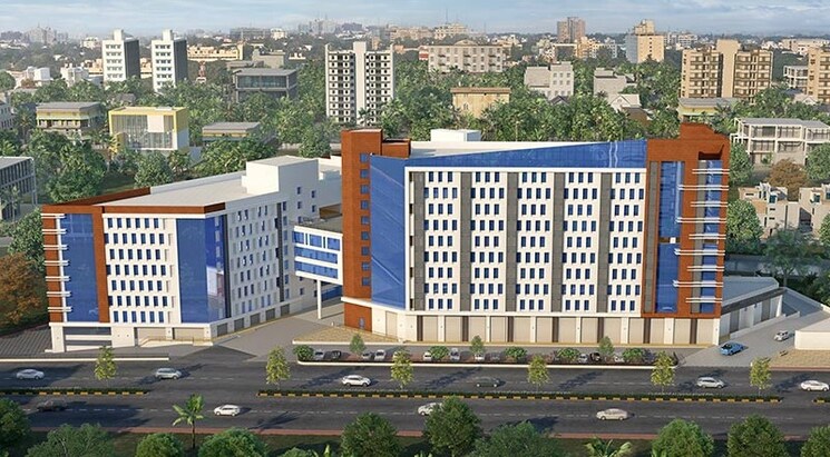 Exterior View, kolte-patil-downtown Commercial Office Space 1000 Sq.Ft. In Kharadi Pune 9049141