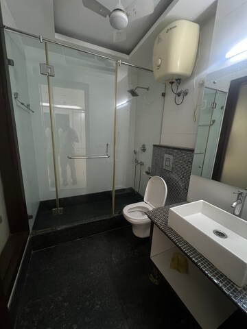 Attached Bathroom in 3 BHK Builder Floor at Greater Kailash I – for Rent