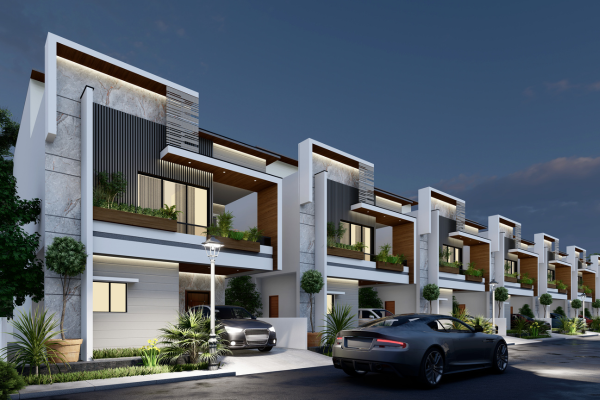 3 BHK + Pooja Room Villa For Sale in Praakriti County