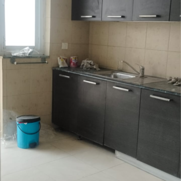 Kitchen in 3 BHK Apartment at Puri The Pranayam, Sector 82 – for Rent