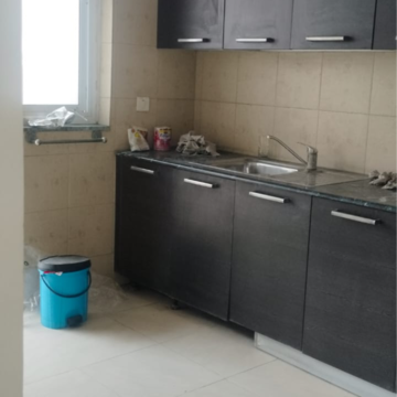 Kitchen in 3 BHK Apartment at Puri The Pranayam, Sector 82 – for Rent