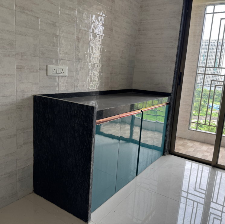 Kitchen, regency-anantam 1 Bedroom 527 Sq.Ft. Apartment In Dawadi Gaon rd Thane 9049269