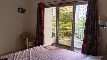Bedroom in 3 BHK Apartment at NSG Royal One, Pimple Nilakh – for Rent