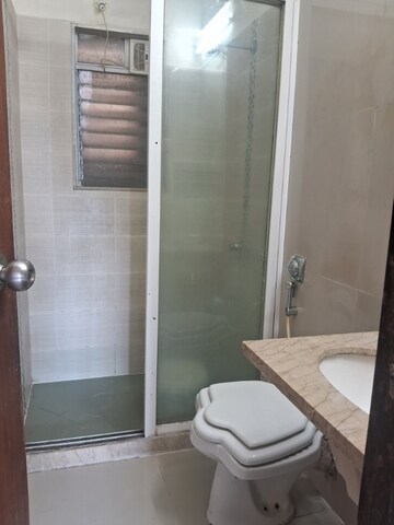 Bathroom in 2 BHK Apartment at Sky Flama, Sewri – for Rent