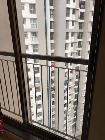 Balcony in 2 BHK Apartment at Runwal Eirene, Balkum Pada – for Rent