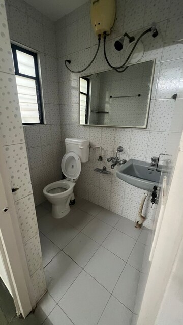 Bathroom in 2 BHK Apartment at Aundh – for Rent