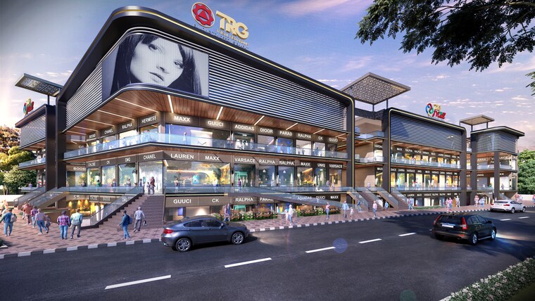 Exterior View, trg-the-mall Commercial Shop 210 Sq.Ft. In Nai Basti Dundahera Ghaziabad 9049504
