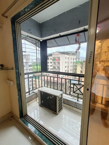 Balcony in 1 BHK Apartment at Devakibai Sadan, Balkum Pada – for Sale