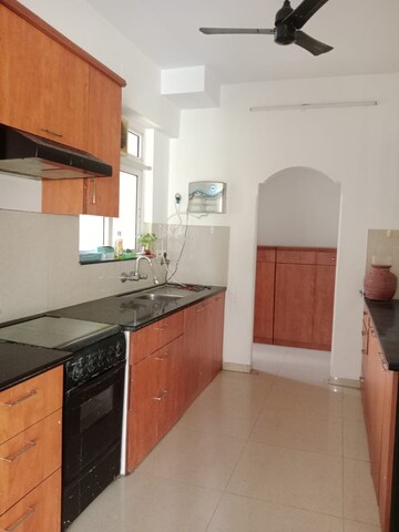 Kitchen in 4 BHK Apartment at Hiranandani Gardens Octavius, Powai – for Rent
