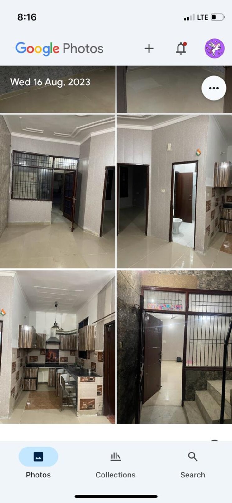 Kitchen, dhakoli 2 Bedroom 900 Sq.Ft. Builder Floor In Dhakoli Zirakpur 9049686