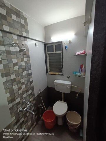 Bathroom in 1 BHK Apartment at Shankeshwar Palace, Pimpri – for Sale