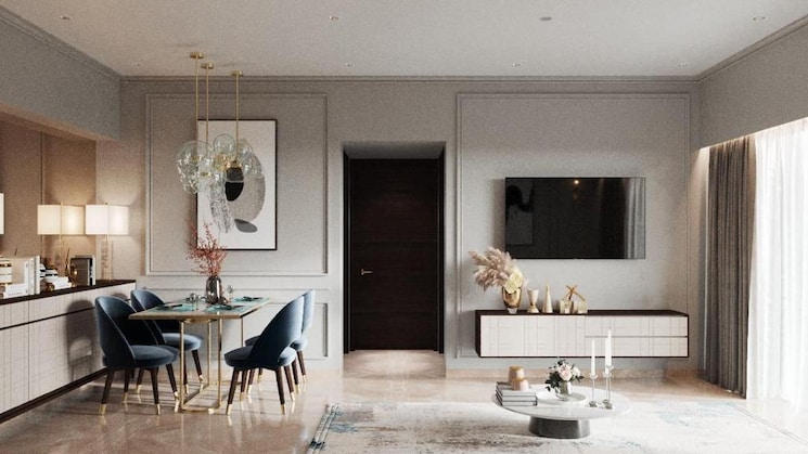 Living Room, jp-decks 2 Bedroom 1190 Sq.Ft. Apartment In Goregaon East Mumbai 9049712