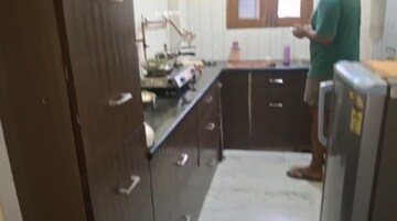 Kitchen in 1 BHK Builder Floor at Vaishali Sector 3 – for Rent