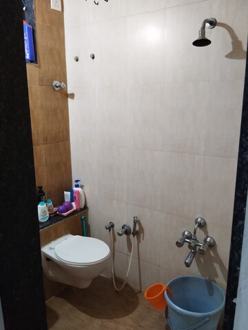 Bathroom in 3 BHK Apartment at Aaravi 156, Bopal – for Rent