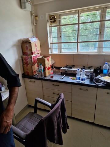 Kitchen in Studio Apartment at Amanora Metro Tower, Hadapsar – for Rent