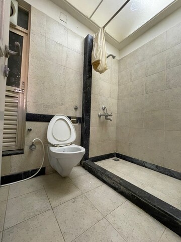 Bathroom in 3 BHK Apartment at Hiranandani Glen Croft, Powai – for Rent