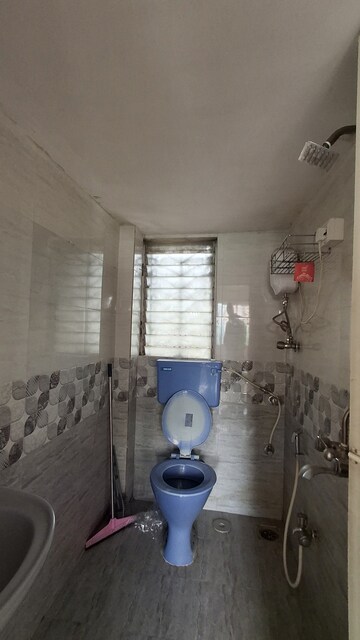 Bathroom in 2 BHK Apartment at Gokul Nagari 1, Kandivali East – for Rent