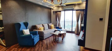 Living Room in 2 BHK Apartment at Sunteck City Avenue 4, Goregaon West – for Rent