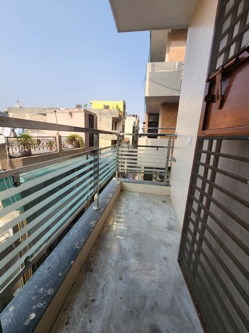 Balcony in 2 BHK Builder Floor at Dwarka Mor – for Rent