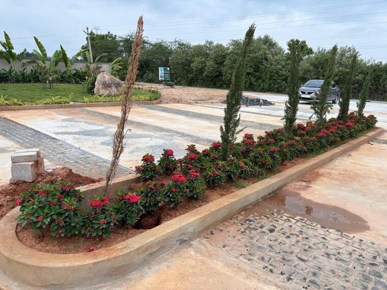 Exterior View, newmark-gardenia  300 Sq.Yd. Plot In Thummaloor Hyderabad 9049884