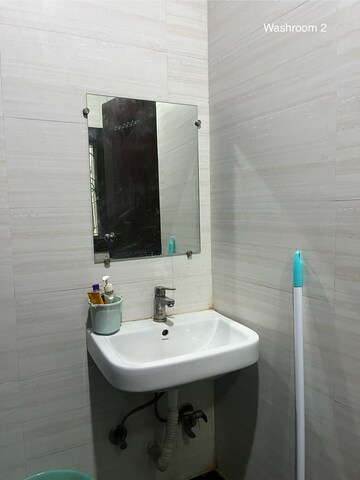 Bathroom in 2 BHK Builder Floor at Esteem Complex, Savitri Nagar – for Rent