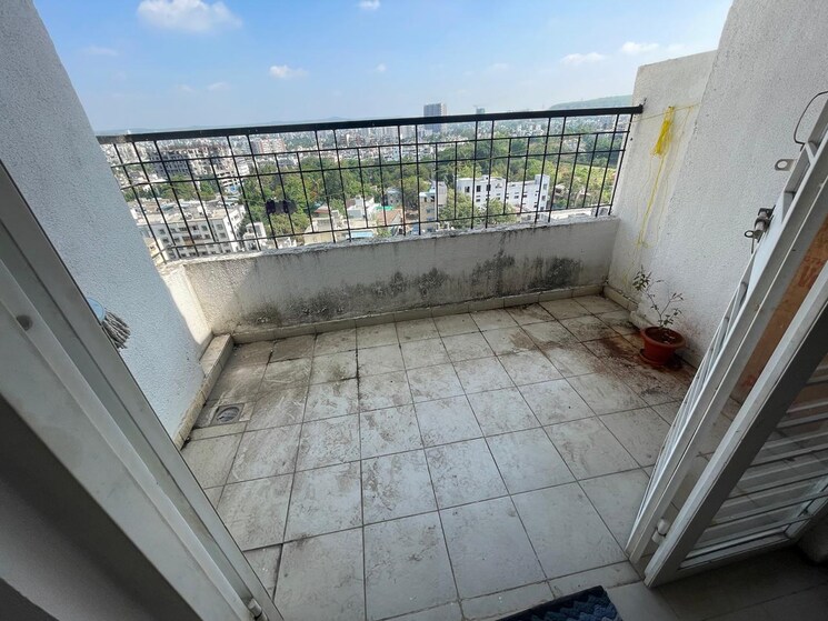 Balcony, goel-ganga-utopia 2 Bedroom 1000 Sq.Ft. Apartment In Bavdhan Pune 9049919