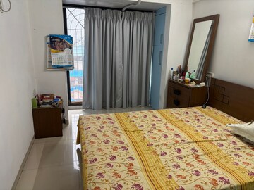 Bedroom in 3 BHK Apartment at Sankalp CHS Kopar Khairane, Kopar Khairane – for Rent