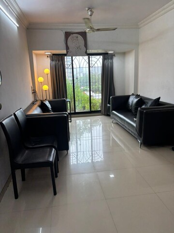 Living Room in 3 BHK Apartment at Sankalp CHS Kopar Khairane, Kopar Khairane – for Rent