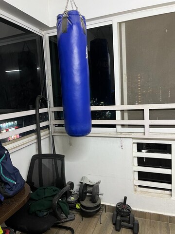 Gym in 3 BHK Apartment at Hima Sai Lake View Towers, Nallagandla – for Rent