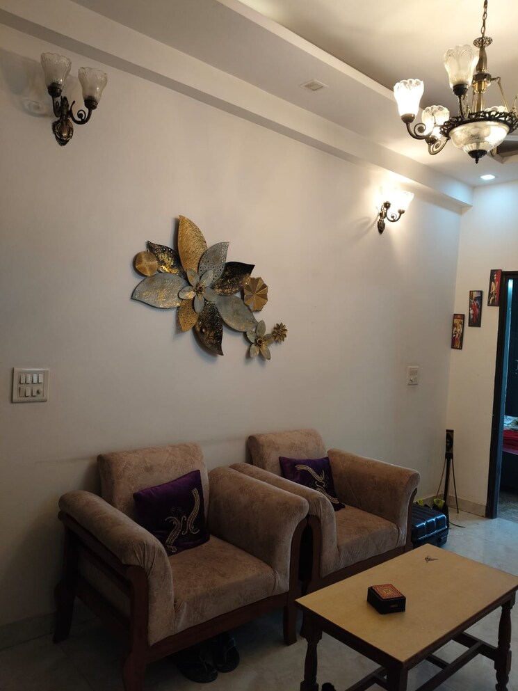 Living Room, shakti khand iv 2 Bedroom 745 Sq.Ft. Builder Floor In Shakti Khand iv Ghaziabad 9050040