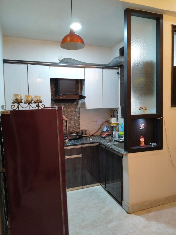 Kitchen, shakti khand iv 2 Bedroom 745 Sq.Ft. Builder Floor In Shakti Khand iv Ghaziabad 9050040