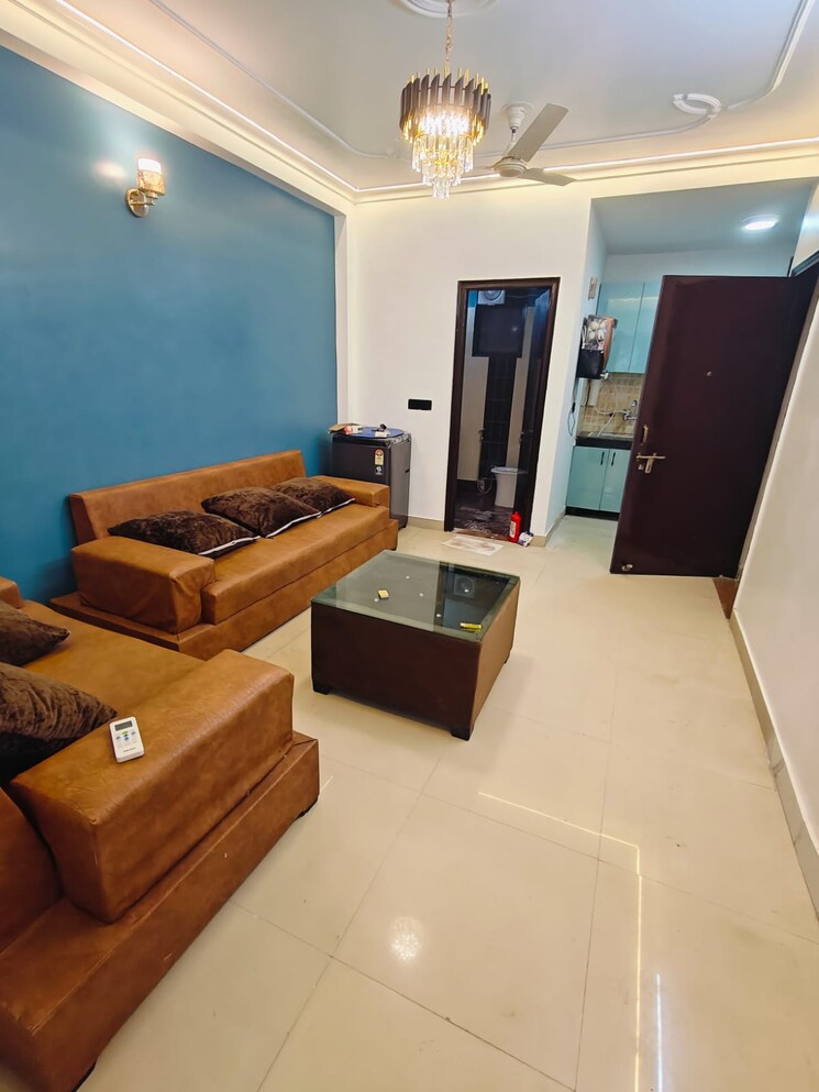 Living Room, saket 1 Bedroom 400 Sq.Ft. Builder Floor In Saket Delhi 9050137