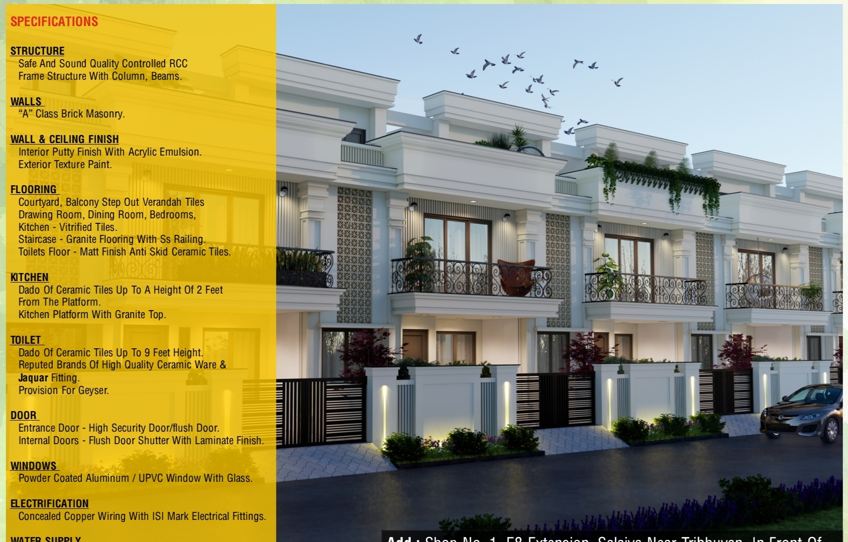 4 BHK + Pooja Room,Study Room Villa For Sale in Takshila Homes 
