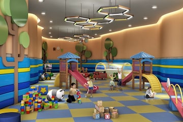 Gym in 3 BHK Apartment at Dhamji Shamji Mahavir Spring Tulip Phase 1, Pokhran Road No Two – for Sale