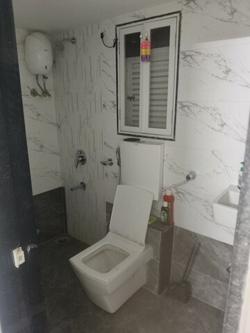 Bathroom in 2 BHK Apartment at Gurukrupa Guru Atman Phase 2, Kalyan West – for Rent