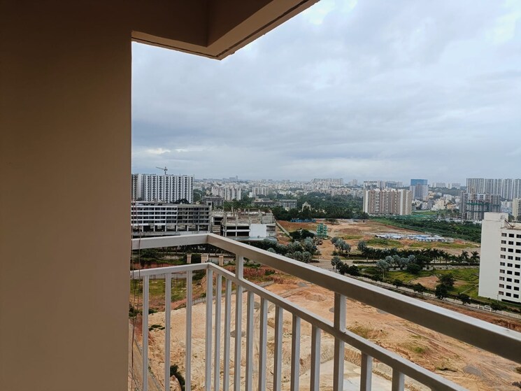 Balcony, gm-global-techies-town 3 Bedroom 1500 Sq.Ft. Apartment In Electronic City Phase I Bangalore 9050139