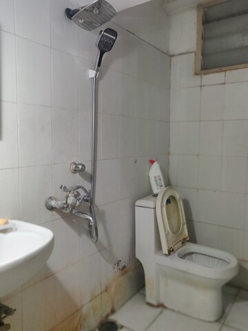 Bathroom in 3 BHK Apartment at Raj Towers Gandhi Nagar, Gandhi Nagar – for Rent