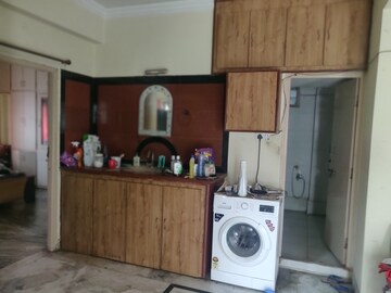 Kitchen in 3 BHK Apartment at Raj Towers Gandhi Nagar, Gandhi Nagar – for Rent