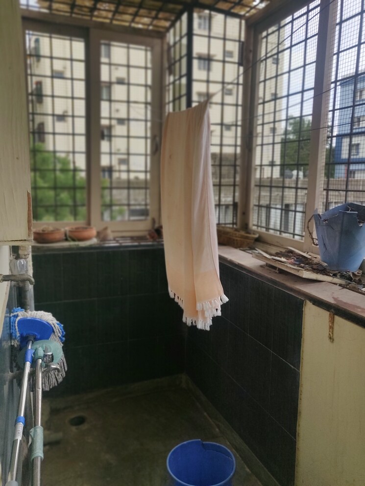 Balcony, raj-towers-gandhi-nagar 3 Bedroom 1800 Sq.Ft. Apartment In Gandhi Nagar Hyderabad 9050173