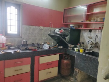 Kitchen in 3 BHK Apartment at Raj Towers Gandhi Nagar, Gandhi Nagar – for Rent