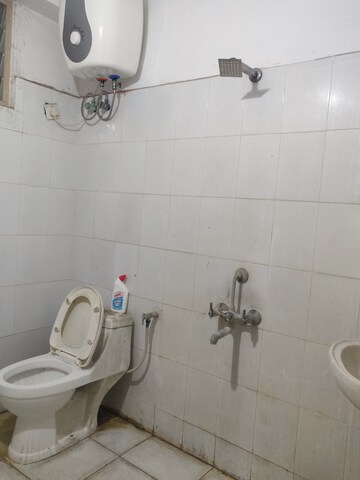 Bathroom in 3 BHK Apartment at Raj Towers Gandhi Nagar, Gandhi Nagar – for Rent