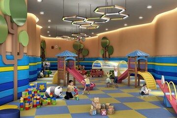 Gym in 3 BHK Apartment at Dhamji Shamji Mahavir Spring Tulip Phase 1, Pokhran Road No Two – for Sale