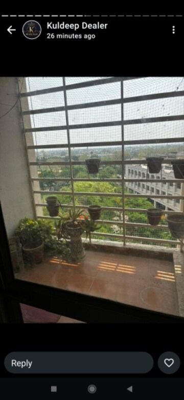 Balcony in 2 BHK Apartment at Piyush Heights, Sector 89 – for Rent