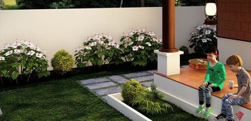 Balcony in 3 BHK Villa at Poochatty – for Sale