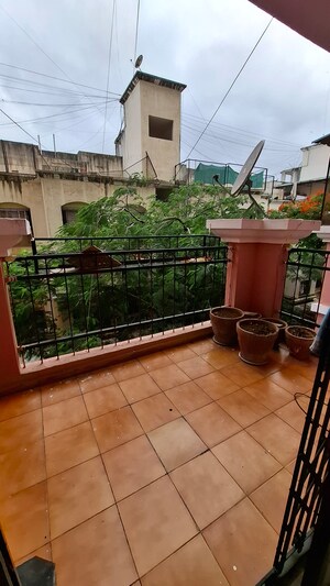 Balcony in 3 BHK Apartment at Hill Mist Harmony Apartment, Kondhwa – for Rent