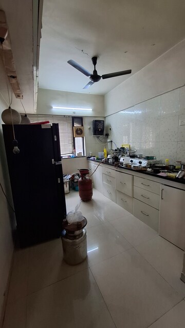 Kitchen in 3 BHK Apartment at Hill Mist Harmony Apartment, Kondhwa – for Rent