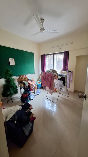 Living Room in 3 BHK Apartment at Hill Mist Harmony Apartment, Kondhwa – for Rent