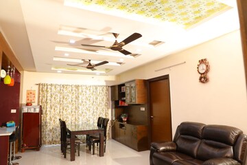 Living Room in 3 BHK Apartment at Western Exotica, Kondapur – for Rent