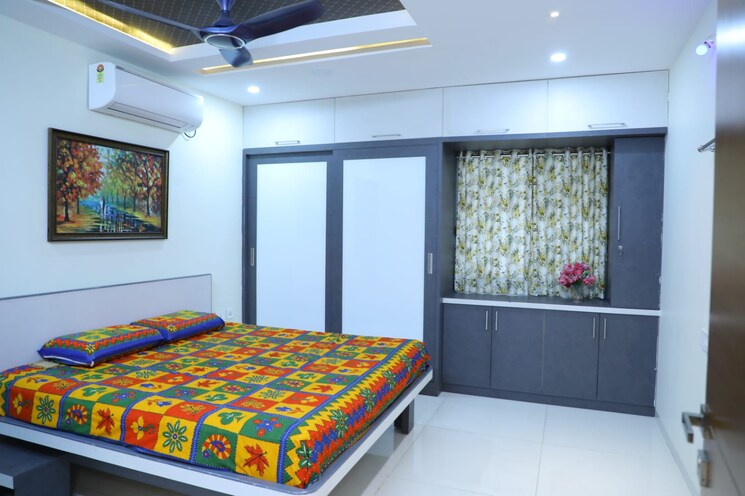 Bedroom, western-exotica 3 Bedroom 2191 Sq.Ft. Apartment In Kondapur Hyderabad 9050324